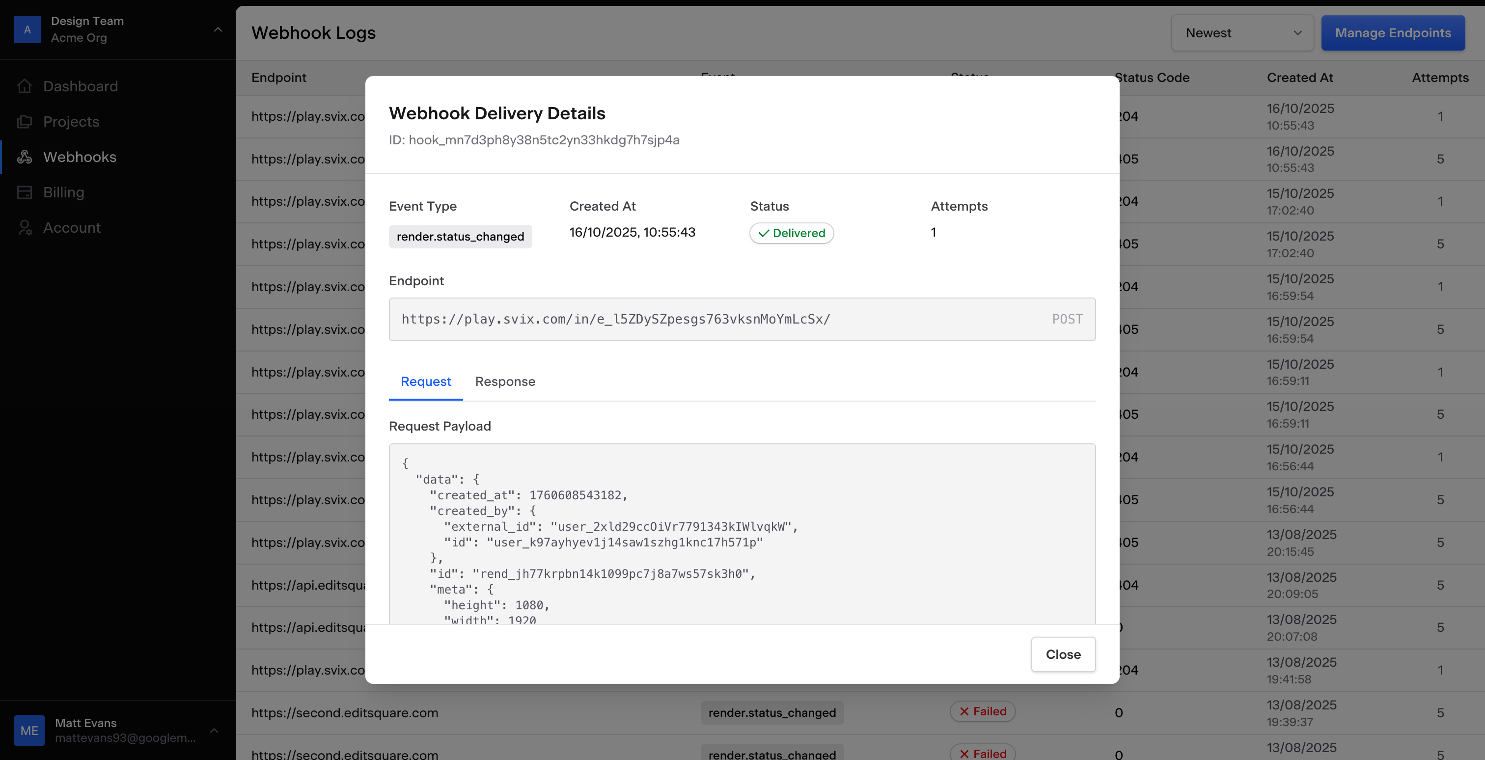 Webhook 5